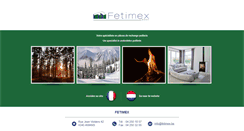 Desktop Screenshot of fetimex.be